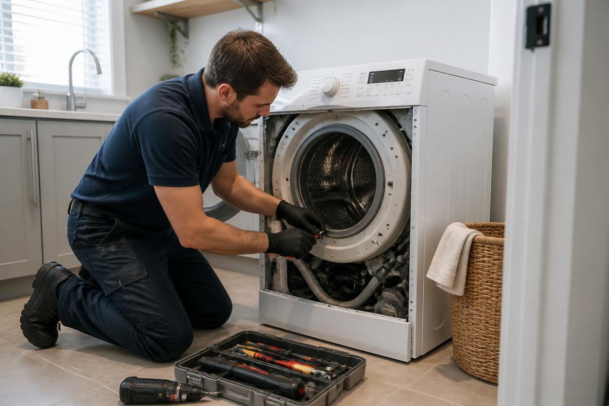 Washing machine repair technician serving Gauteng homes